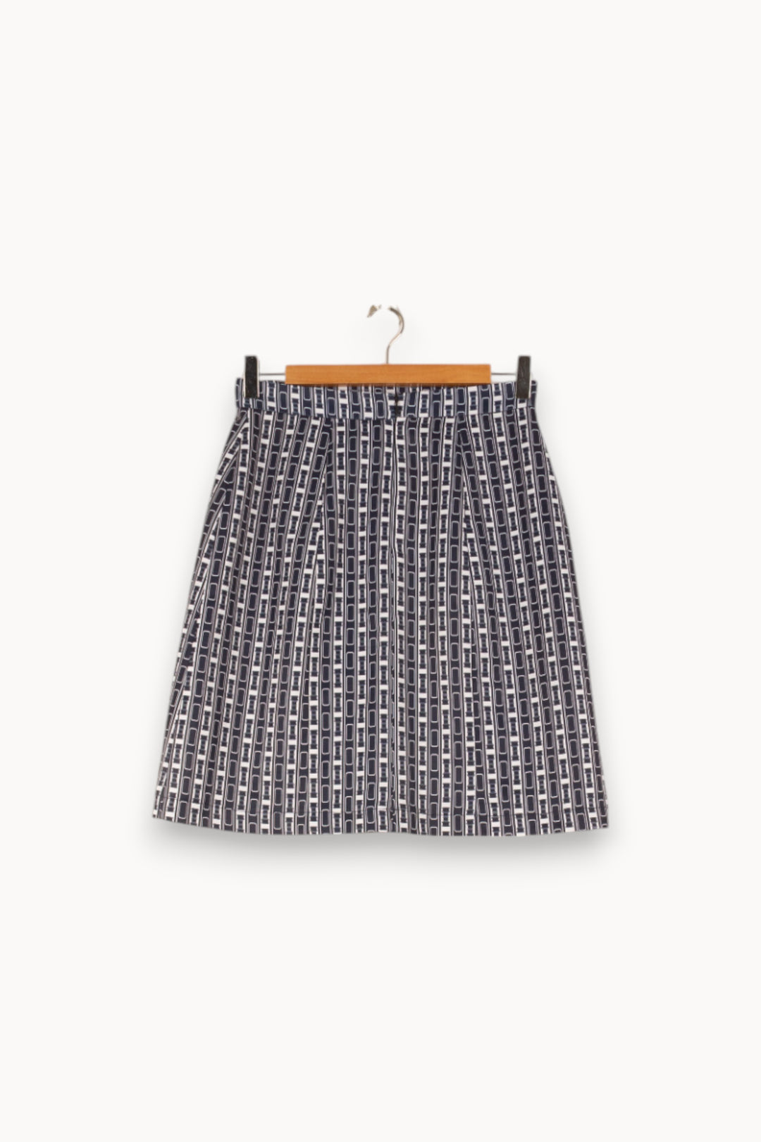Jupe Droite Bleu et Blanc - Taille XS/34 de la marque et Paris | PARAD49847 - Vendu par Paradigme - Image 4