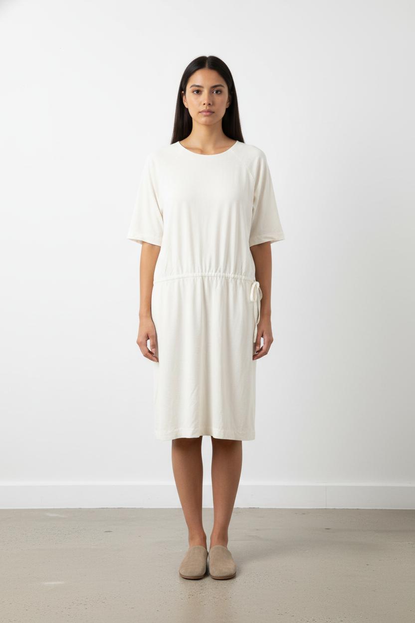 Robe Ceinturée Blanche - Taille M/38