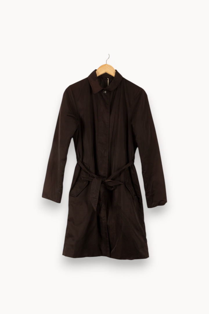 Trench Noir - Taille S/36 de la marque Filippa K | PARAD49850 - Vendu par Paradigme - Image 2
