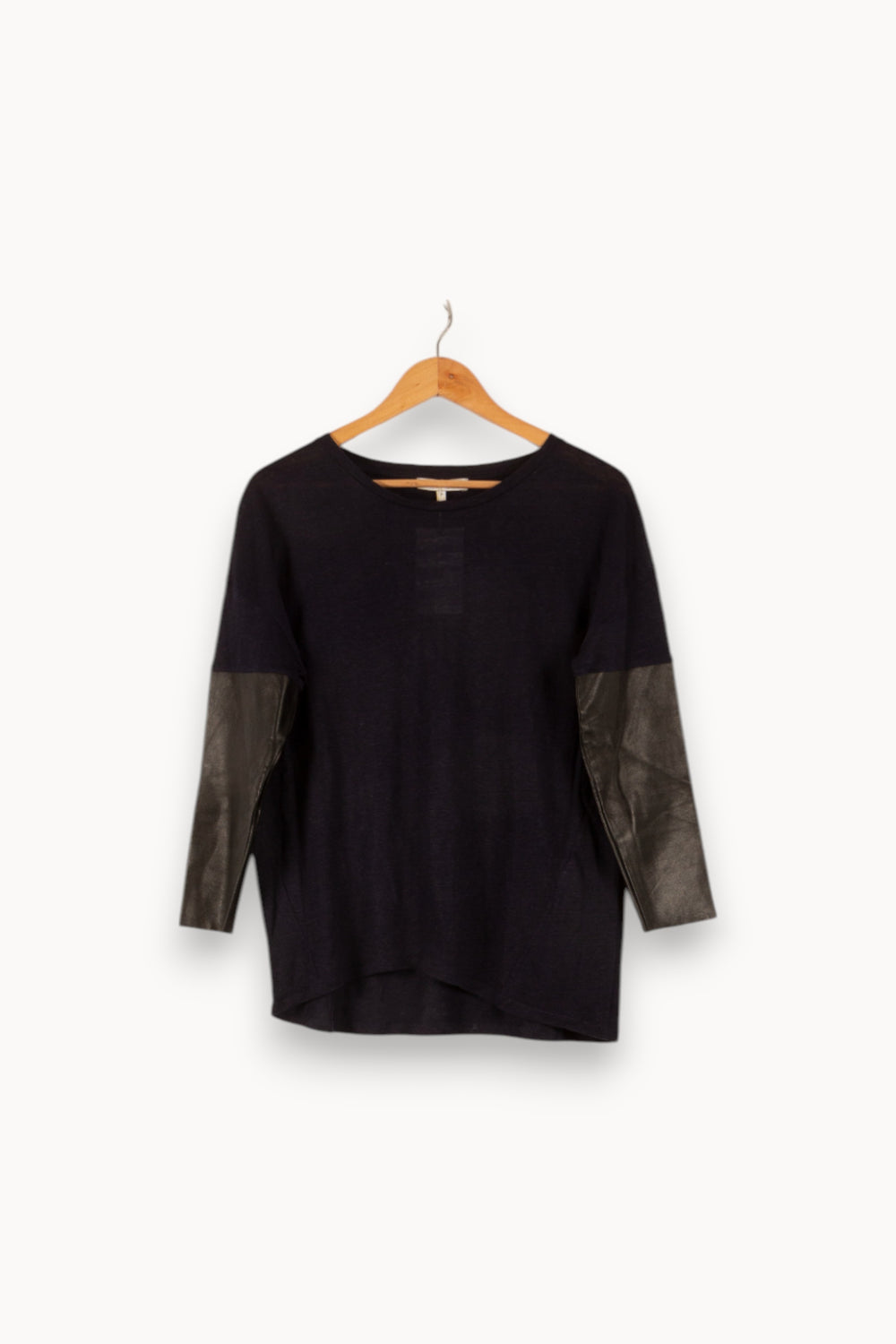 Pull Bleu et Noir - Taille M/38 de la marque Sandro | PARAD49856 - Vendu par Paradigme - Image 2