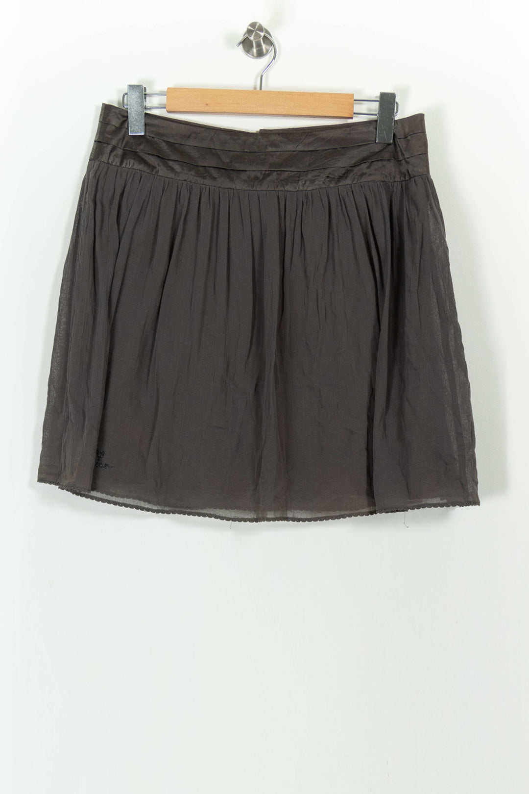 Jupe Plissée Grise - Taille L/40 de la marque Zadig&Voltaire | PARAD49859 - Vendu par Paradigme - Image 2