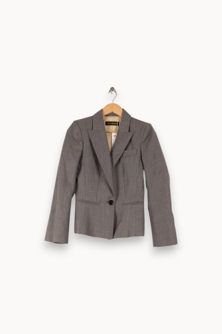 Veste Grise - Taille M/38 de la marque Isabel Marant étoile | PARAD49861 - Vendu par Paradigme - Image 2