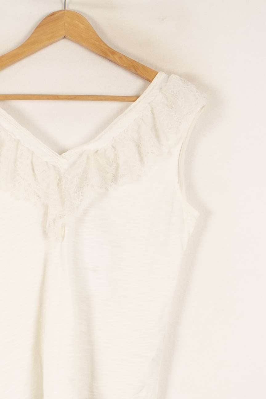 Top Blanc - Taille M/38 de la marque Claudie Pierlot | PARAD49867 - Vendu par Paradigme - Image 3