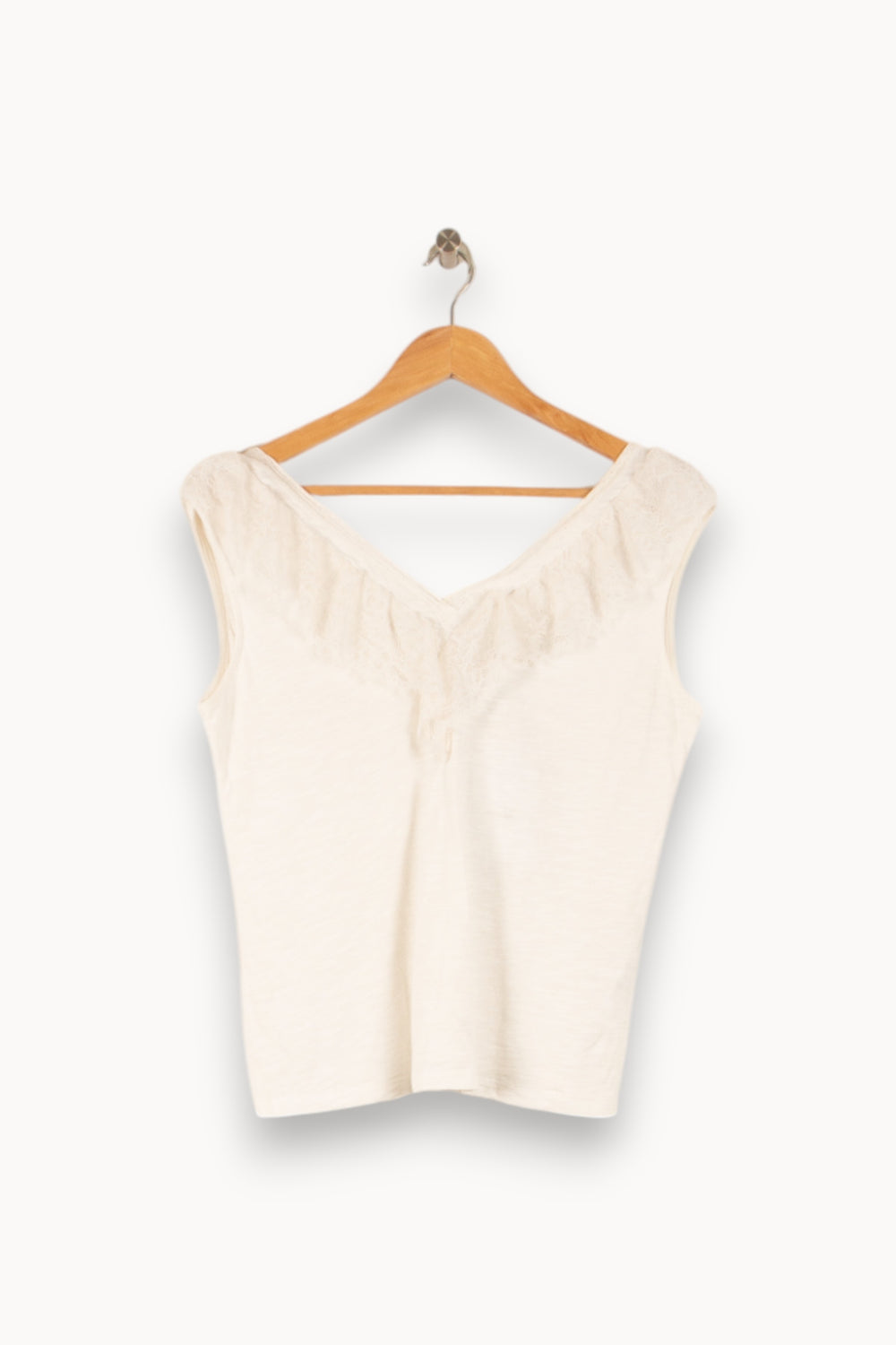 Top Blanc - Taille M/38 de la marque Claudie Pierlot | PARAD49867 - Vendu par Paradigme - Image 2
