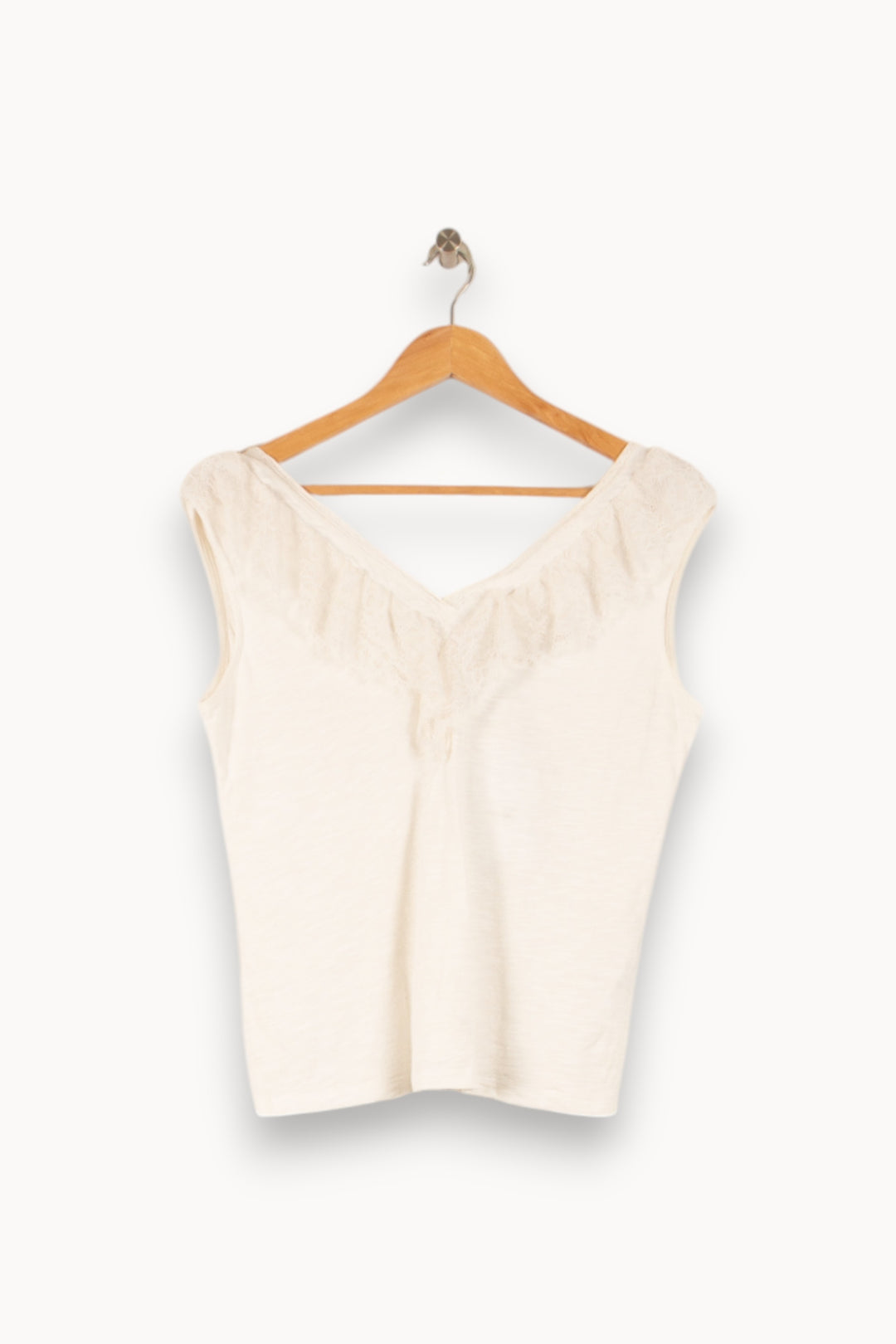 Top Blanc - Taille M/38 de la marque Claudie Pierlot | PARAD49867 - Vendu par Paradigme - Image 2