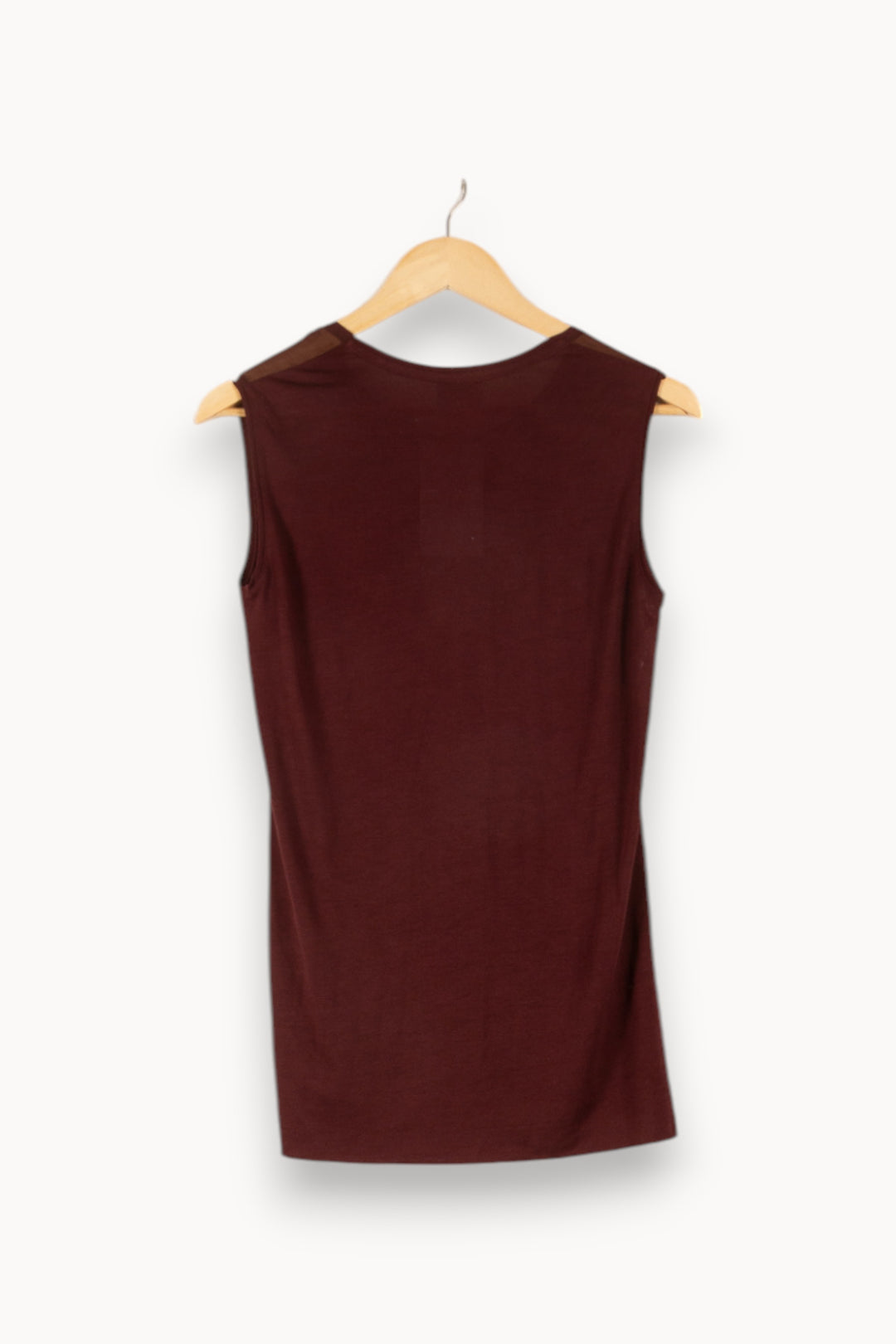 Débardeur Bordeaux - Taille XS/34 de la marque Bimba y Lola | PARAD49871 - Vendu par Paradigme - Image 4