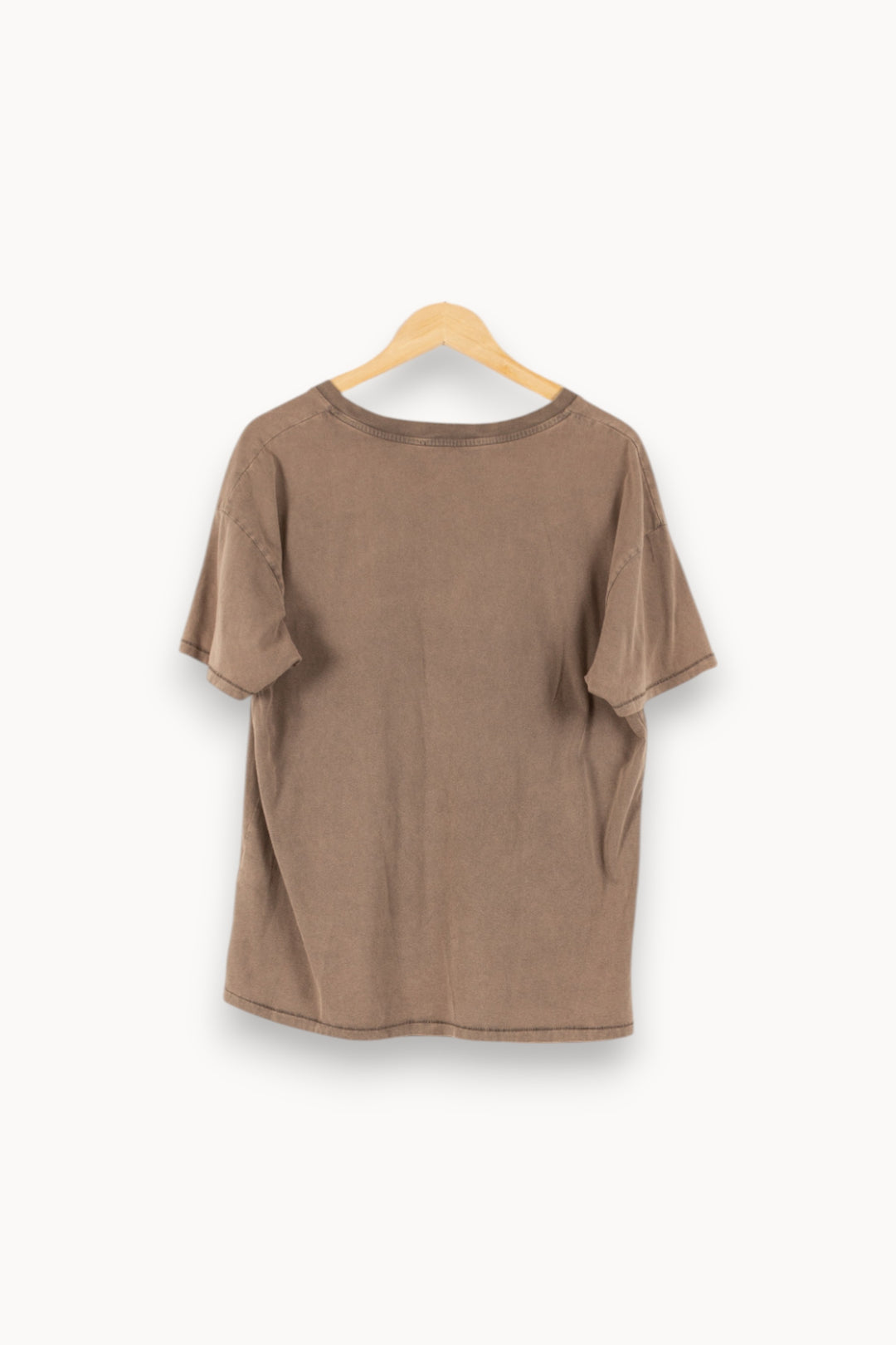 Tee-shirt Gris - Taille S/36 de la marque American Vintage | PARAD49872 - Vendu par Paradigme - Image 4