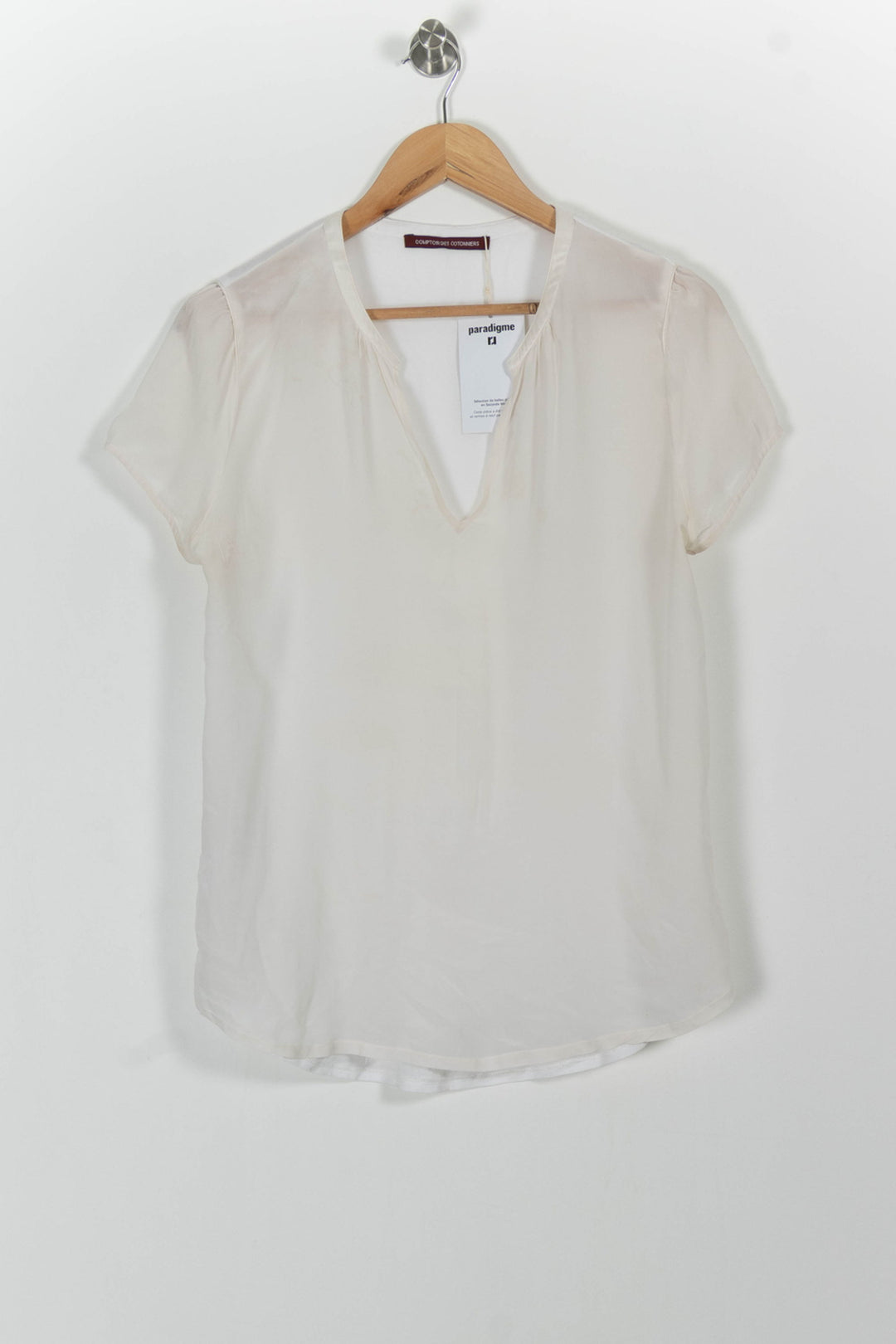 Blouse Blanche - Taille XL/42 de la marque Comptoir des Cotonniers | PARAD49886 - Vendu par Paradigme - Image 2