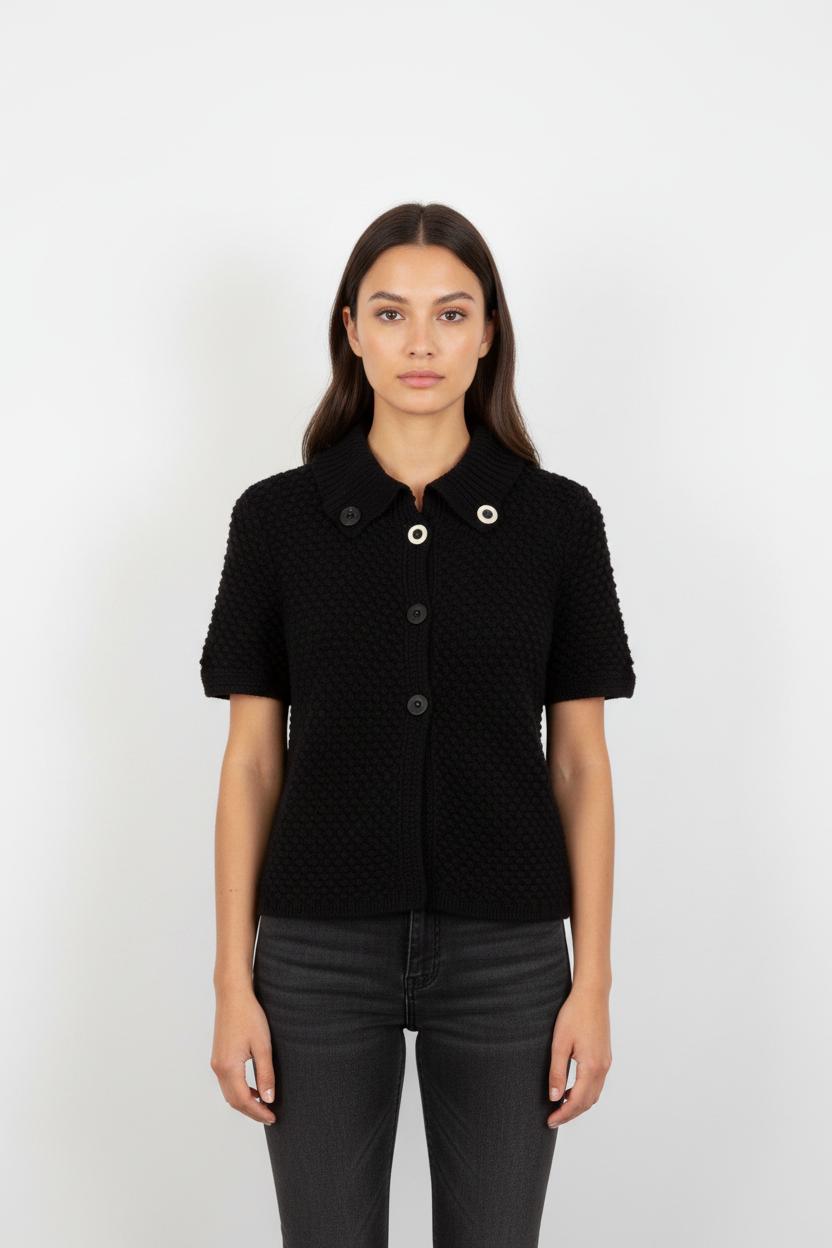 Cardigan Noir - Taille S/36