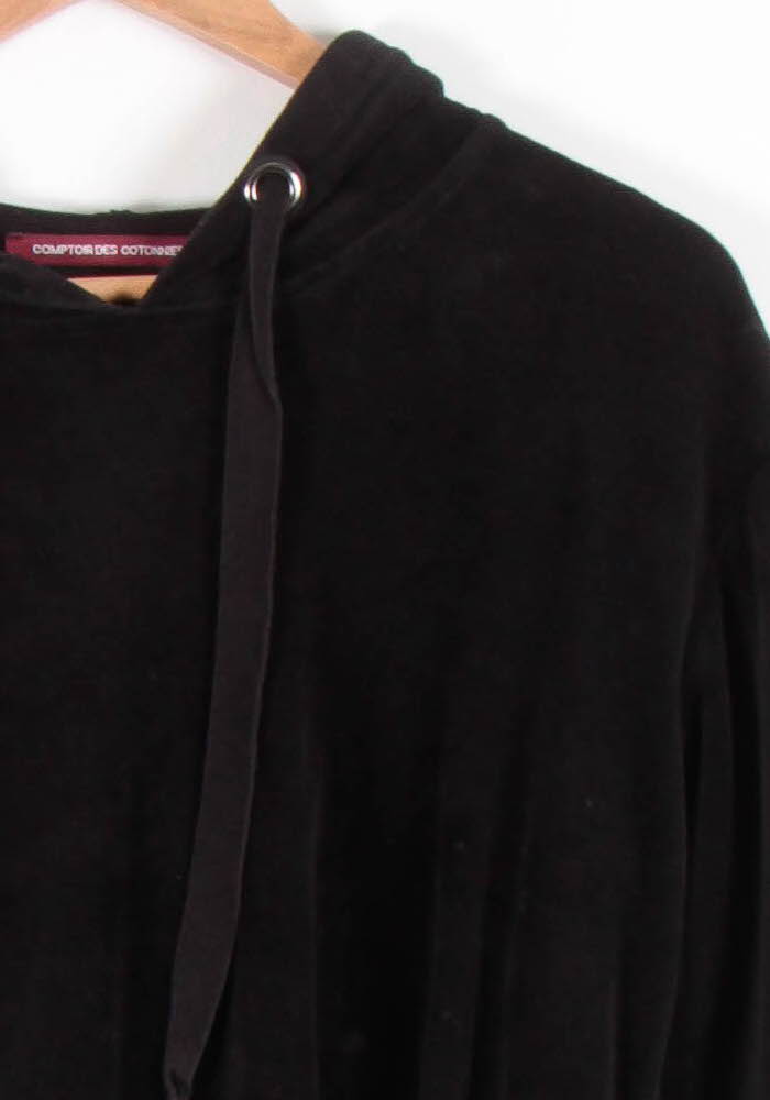 Sweat à Capuche Noir - Taille S/36 de la marque Comptoir des Cotonniers | PARAD49896 - Vendu par Paradigme - Image 3