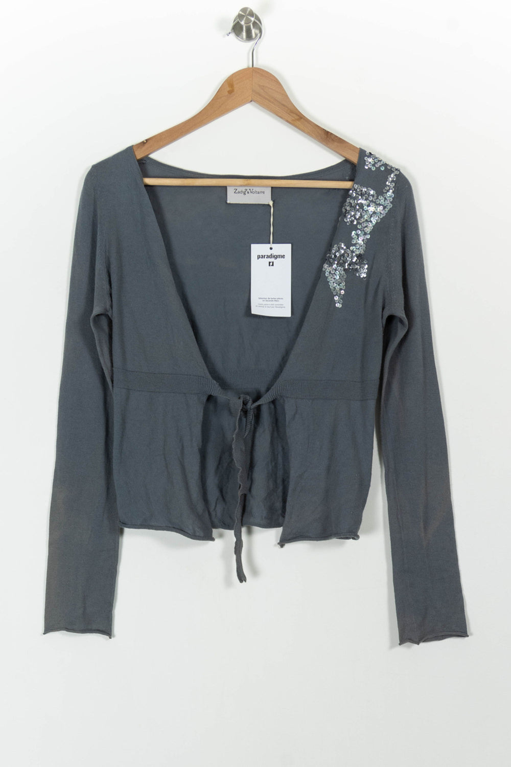 Cardigan Bleu - Taille S/36 de la marque Zadig&Voltaire | PARAD49897 - Vendu par Paradigme - Image 2