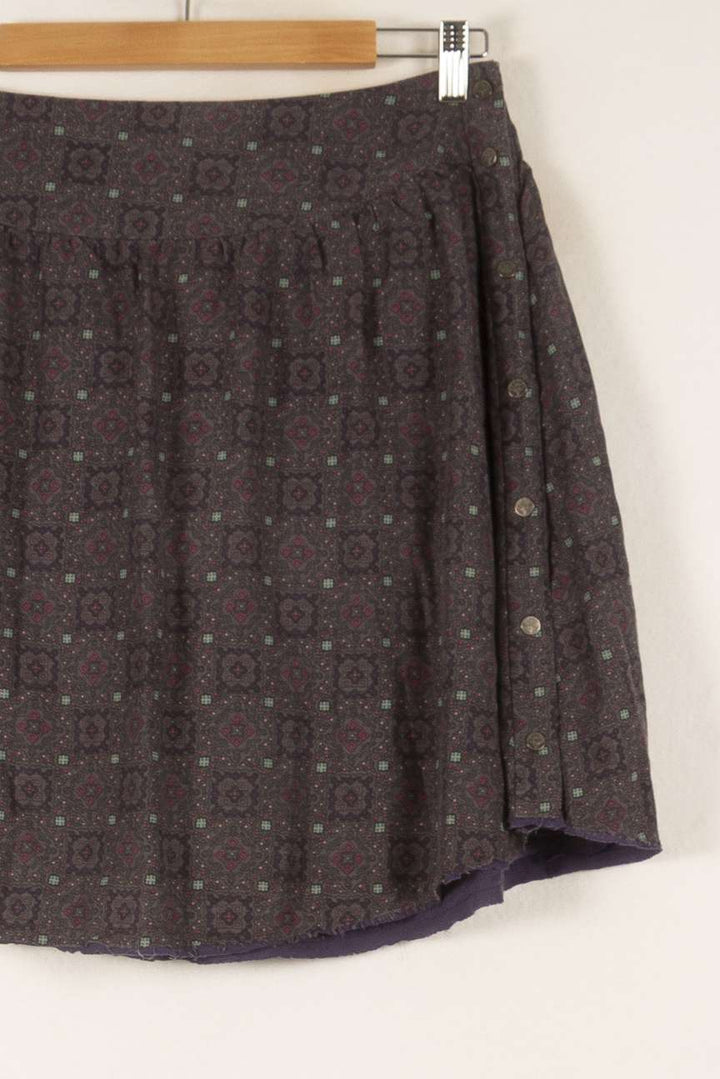 Jupe Courte Grise - Taille L/40 de la marque Zadig&Voltaire | PARAD49899 - Vendu par Paradigme - Image 3
