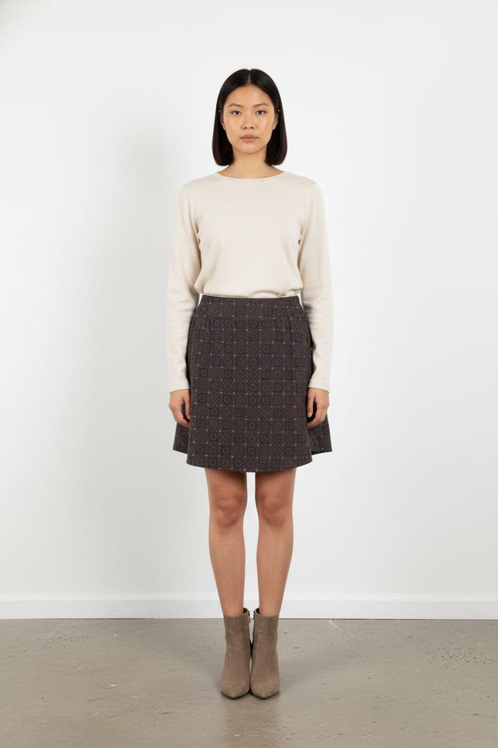 Jupe Courte Grise - Taille L/40