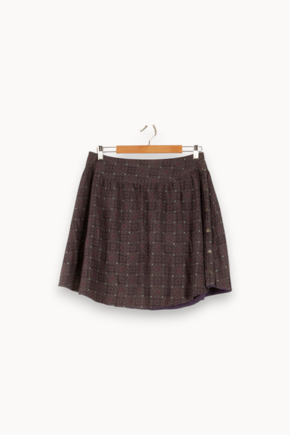Jupe Courte Grise - Taille L/40 de la marque Zadig&Voltaire | PARAD49899 - Vendu par Paradigme - Image 2