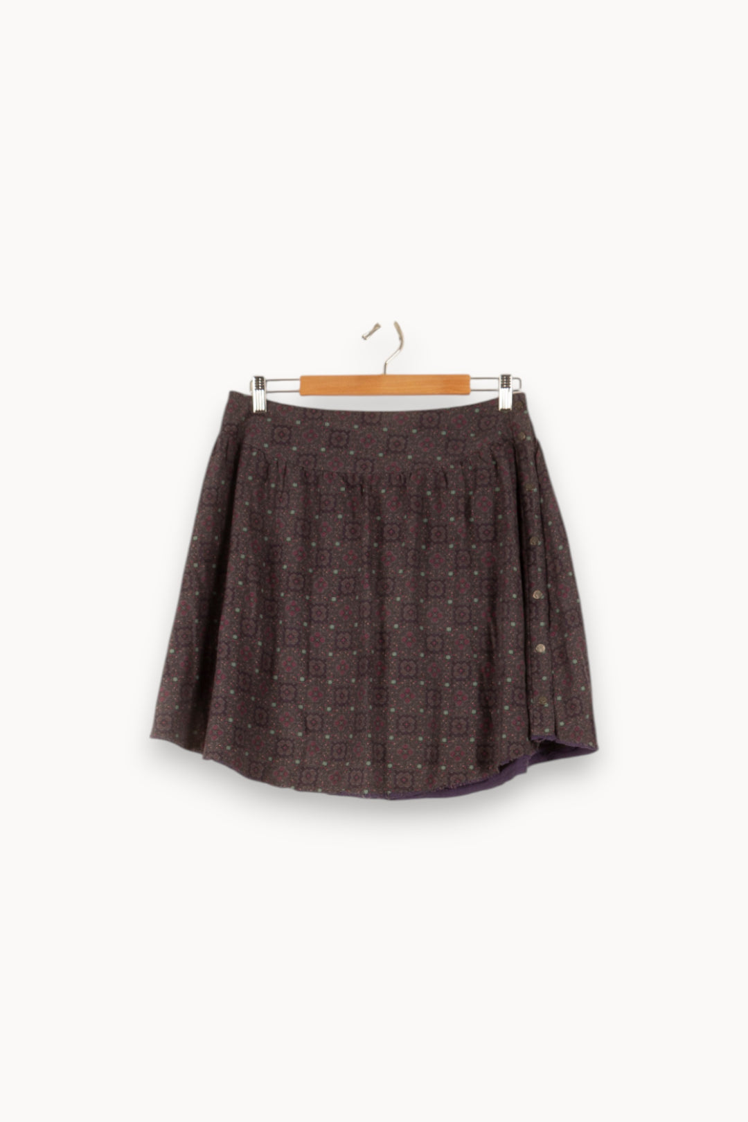 Jupe Courte Grise - Taille L/40 de la marque Zadig&Voltaire | PARAD49899 - Vendu par Paradigme - Image 2