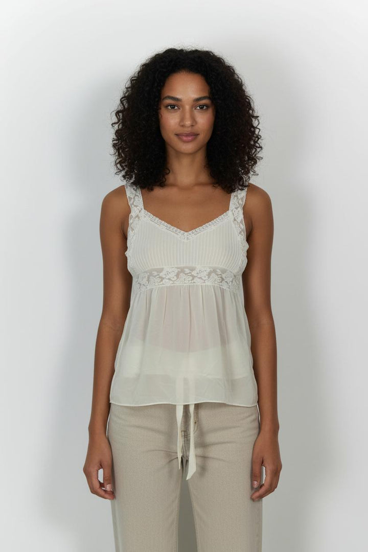 Débardeur Blanc - Taille S/36 de la marque Paul & Joe | PARAD49901 - Vendu par Paradigme - Image 1