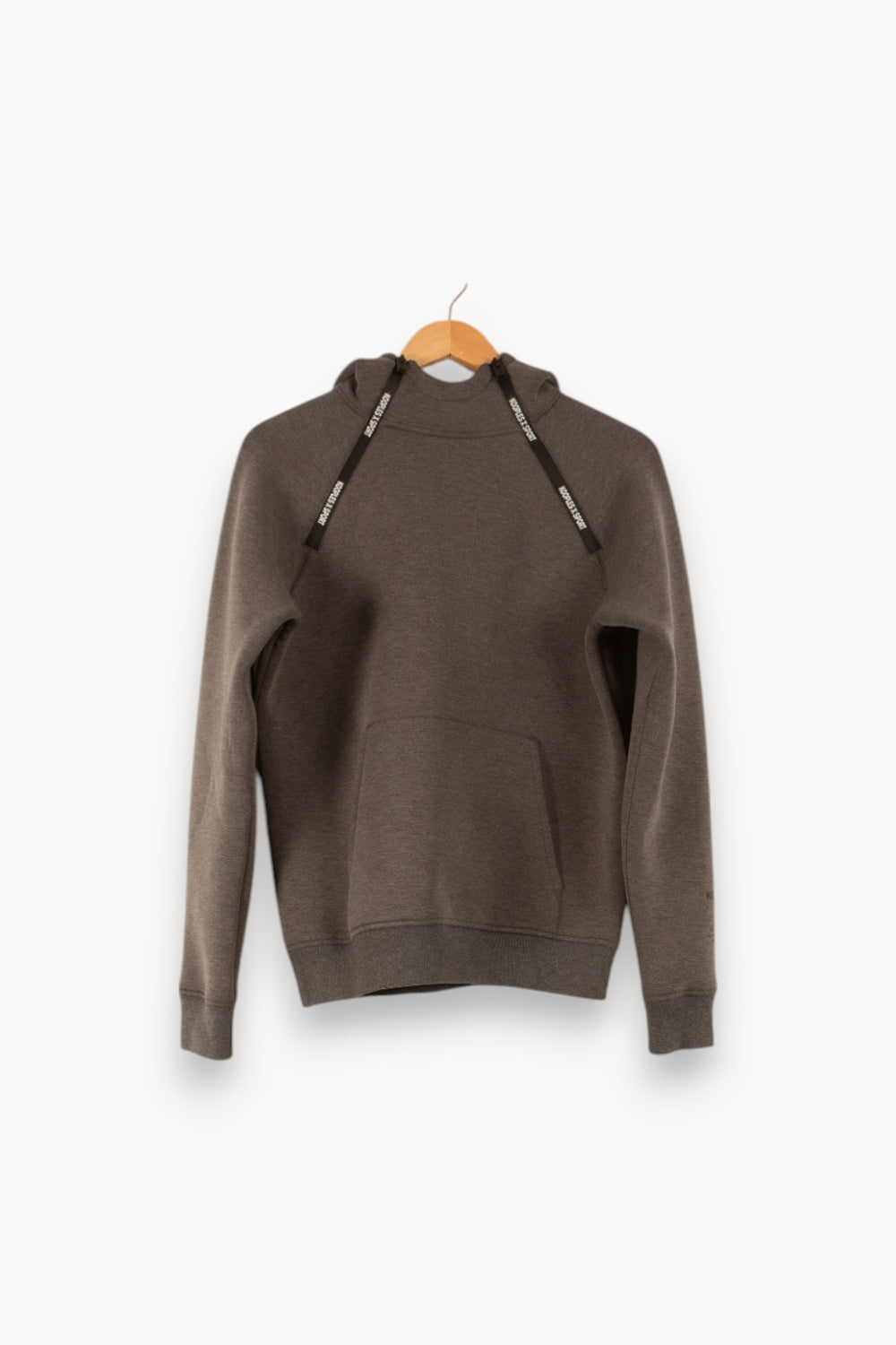 Sweat à Capuche Gris - Taille S/36 de la marque The Kooples - Sport | PARAD49906 - Vendu par Paradigme - Image 2