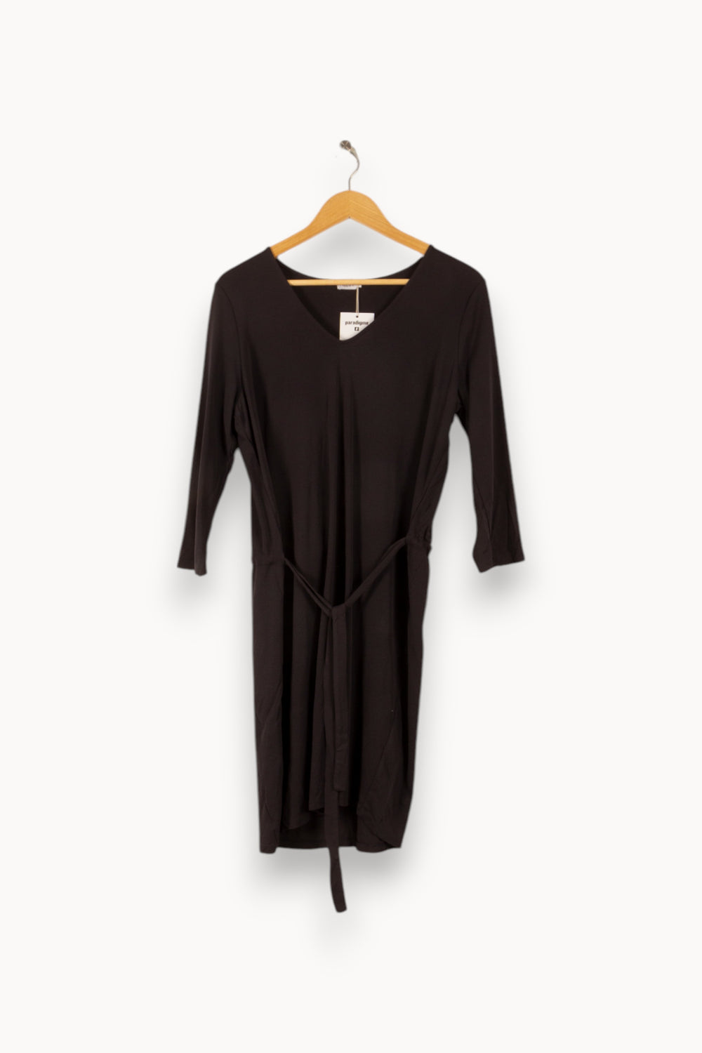 Robe Ceinturée Noire - Taille L/40 de la marque Filippa K | PARAD49909 - Vendu par Paradigme - Image 2