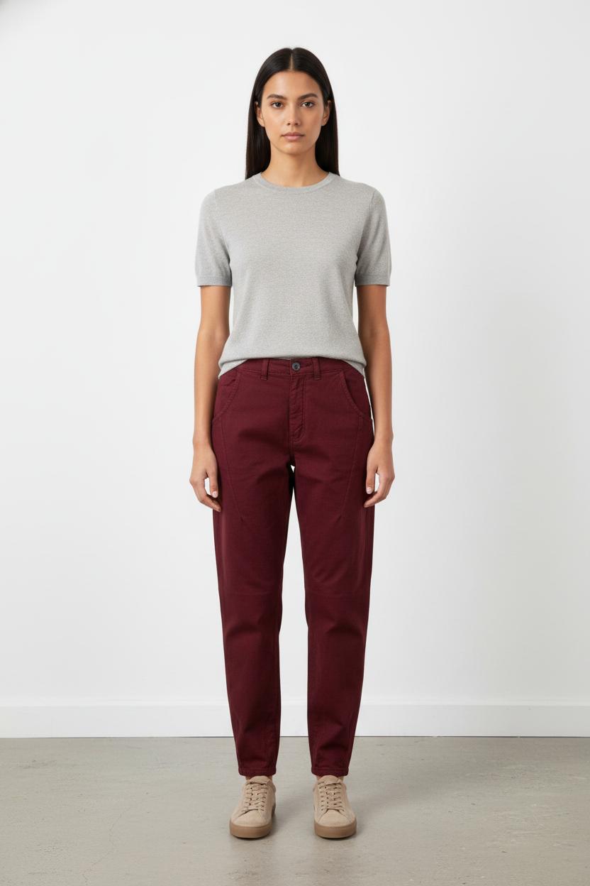 Pantalon Bordeaux - Taille S/36