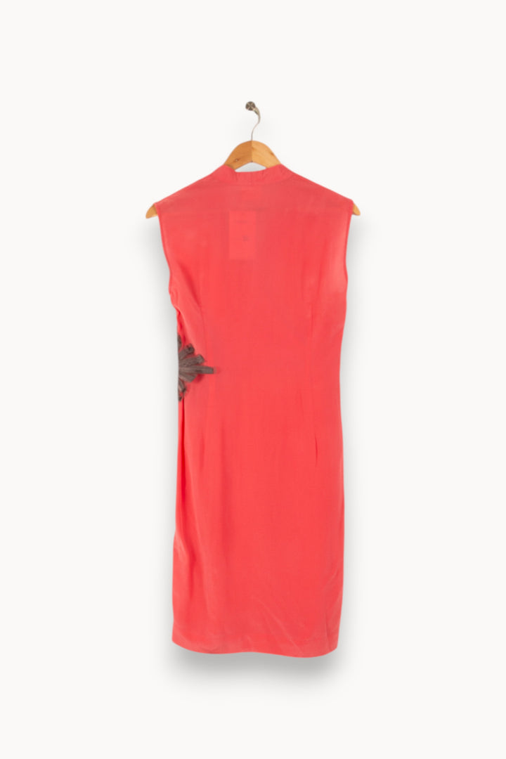 Robe Midi Rose et Gris - Taille S/36 de la marque Stella Forest | PARAD49921 - Vendu par Paradigme - Image 4