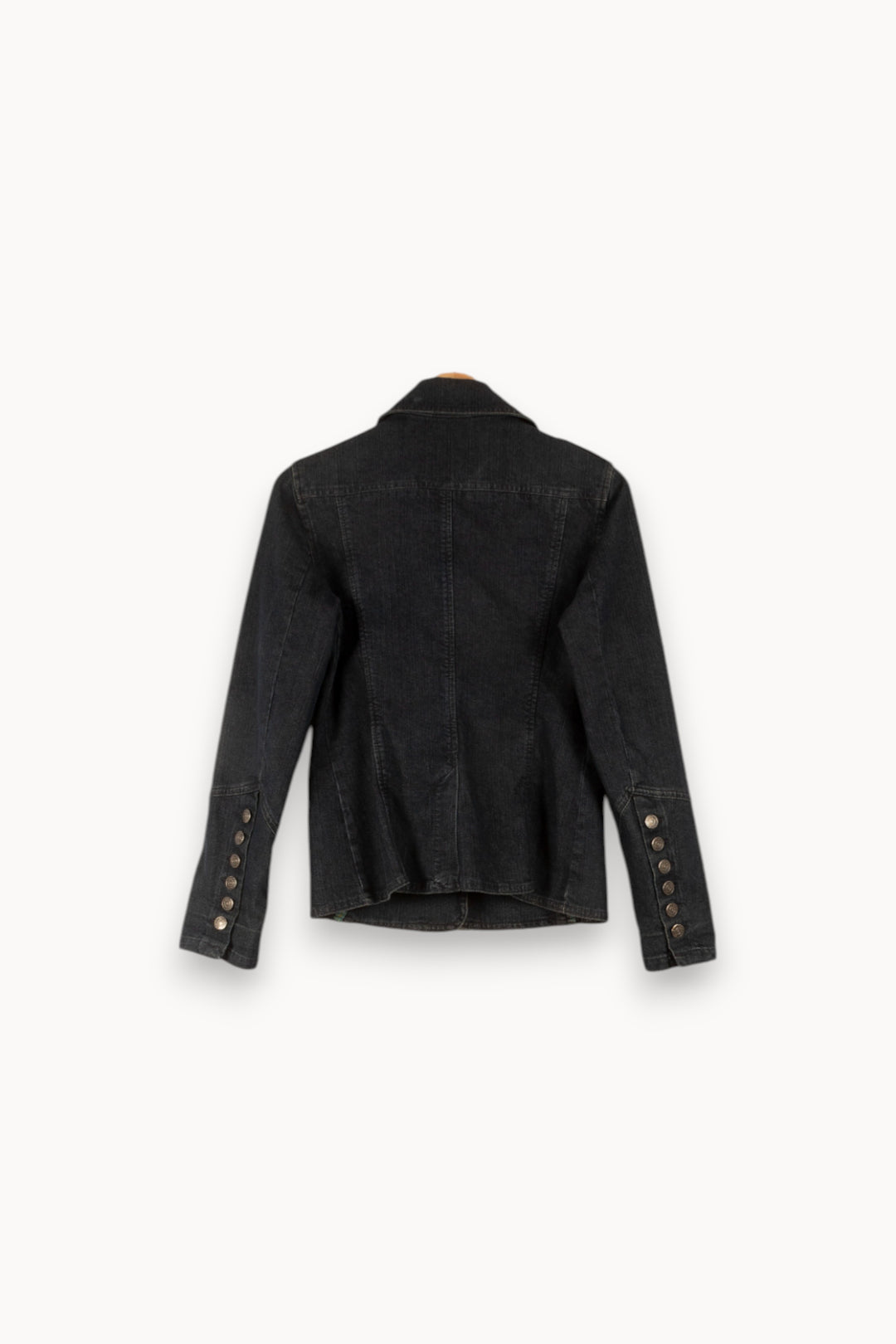 Veste En Jean Bleue - Taille M/38 de la marque Caroll | PARAD49927 - Vendu par Paradigme - Image 4