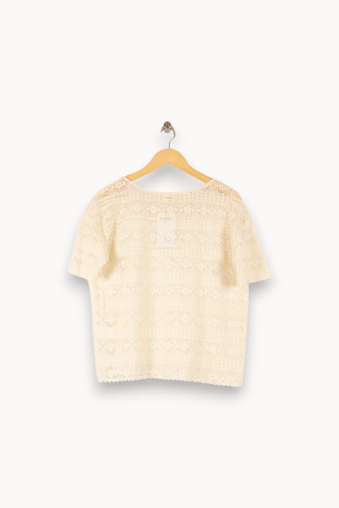 Blouse Blanche - Taille S/36 de la marque Des petits hauts | PARAD49949 - Vendu par Paradigme - Image 4