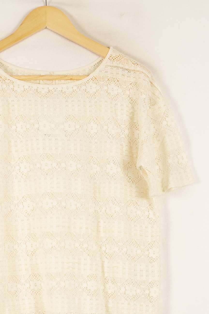 Blouse Blanche - Taille S/36 de la marque Des petits hauts | PARAD49949 - Vendu par Paradigme - Image 3
