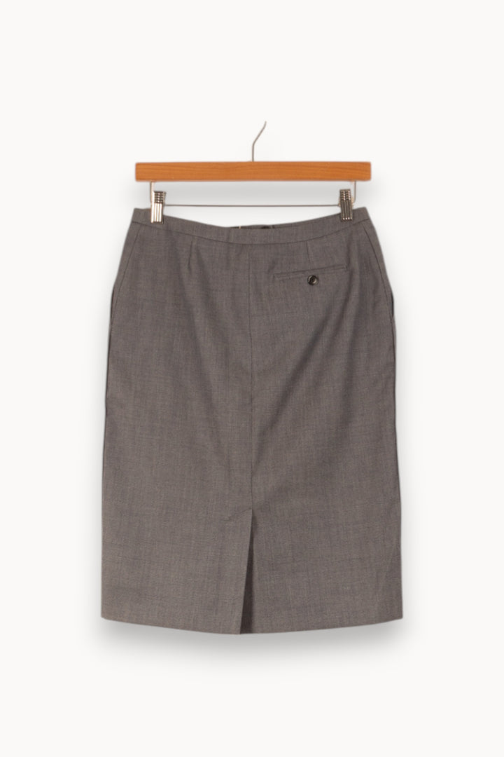 Jupe Crayon Grise - Taille S/36 de la marque Isabel Marant étoile | PARAD49957 - Vendu par Paradigme - Image 4