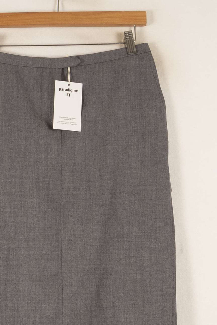 Jupe Crayon Grise - Taille S/36 de la marque Isabel Marant étoile | PARAD49957 - Vendu par Paradigme - Image 3