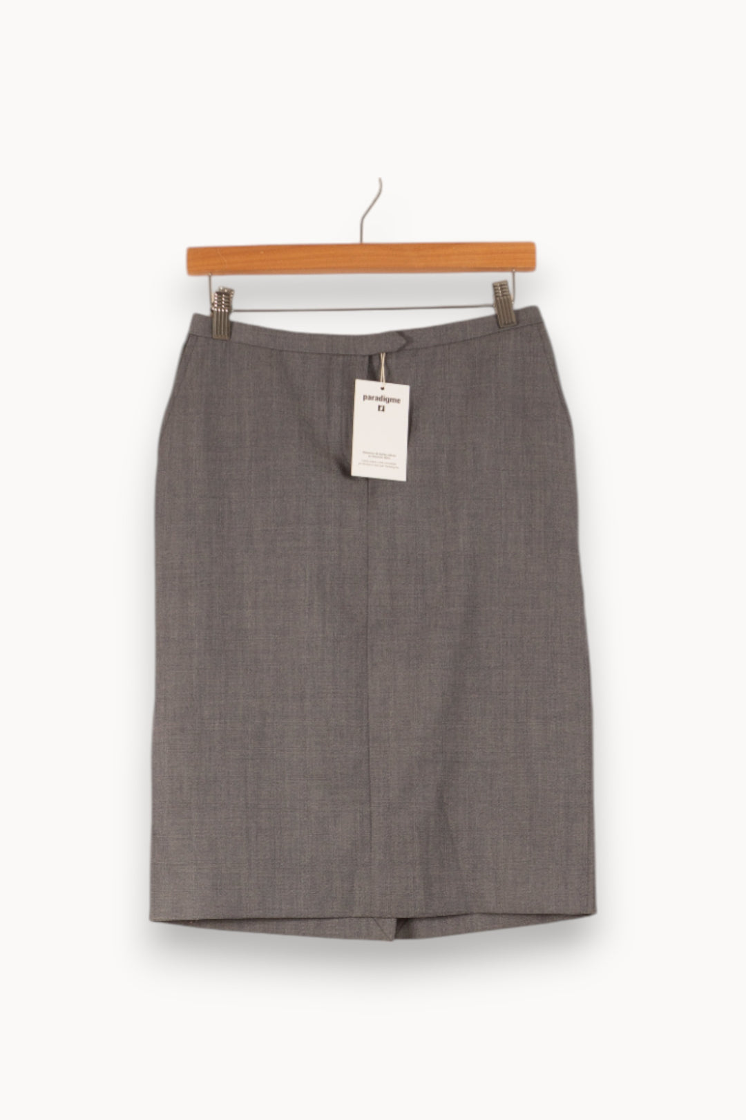 Jupe Crayon Grise - Taille S/36 de la marque Isabel Marant étoile | PARAD49957 - Vendu par Paradigme - Image 2