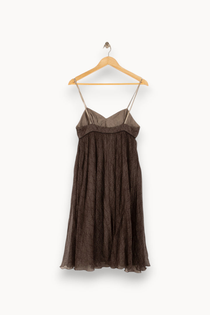 Robe Midi Grise - Taille M/38 de la marque Zadig&Voltaire | PARAD49960 - Vendu par Paradigme - Image 4