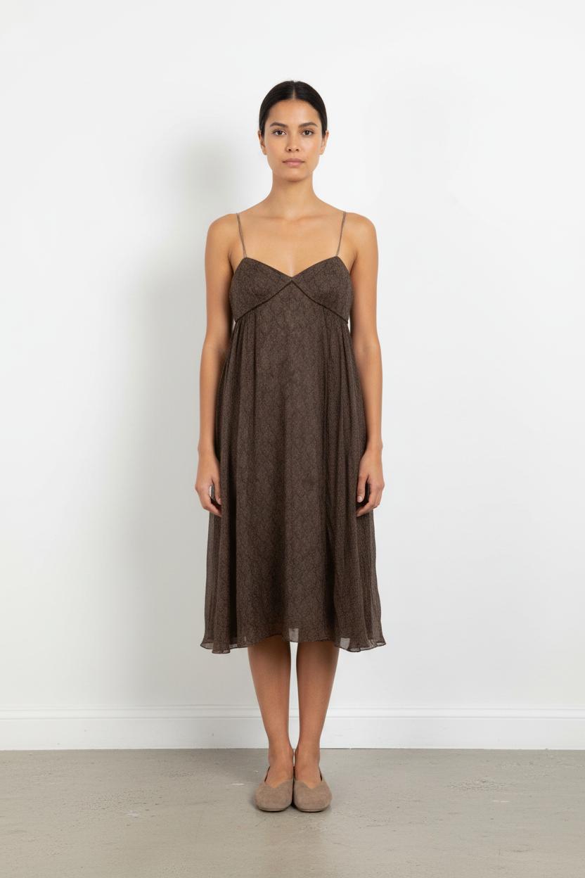 Robe Midi Grise - Taille M/38