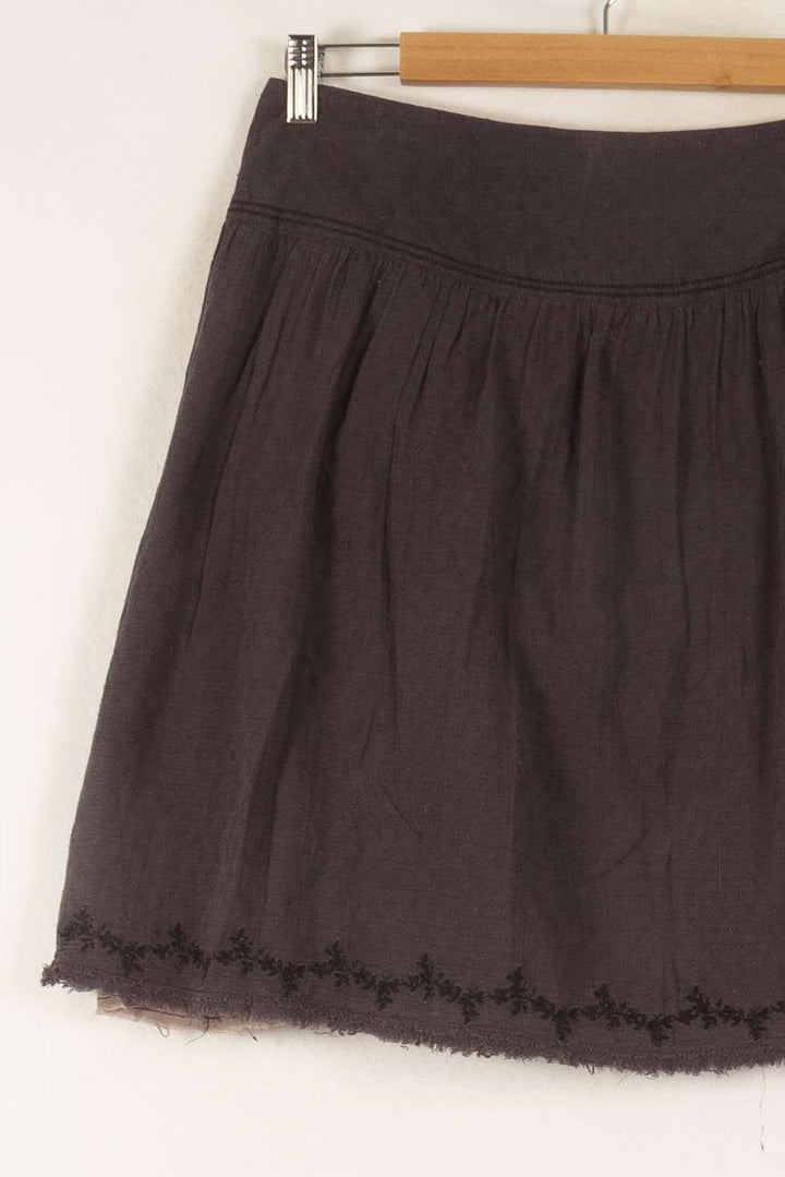 Jupe Courte Marron - Taille M/38 de la marque Zadig&Voltaire | PARAD49961 - Vendu par Paradigme - Image 3