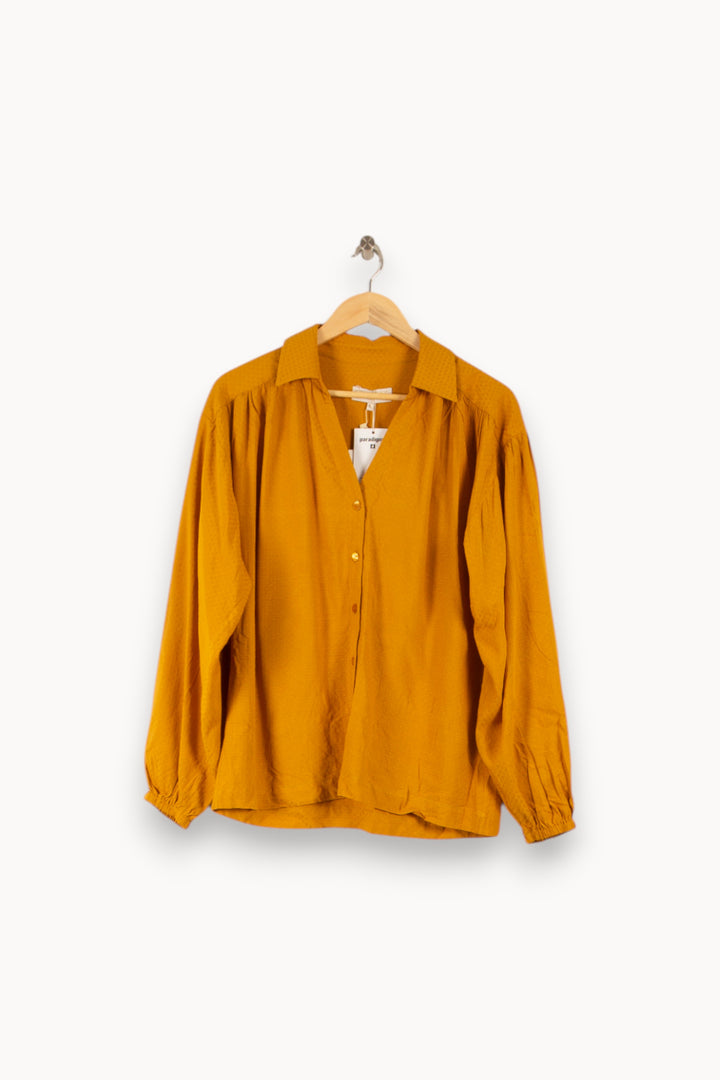 Blouse Orange - Taille M/38 de la marque Stella Forest | PARAD49967 - Vendu par Paradigme - Image 2