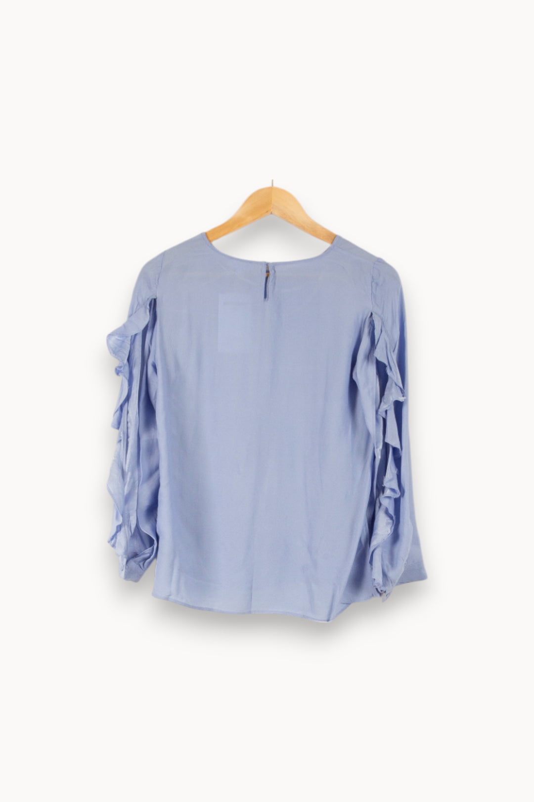 Blouse Bleue - Taille S/36 de la marque Claudie Pierlot | PARAD49968 - Vendu par Paradigme - Image 4