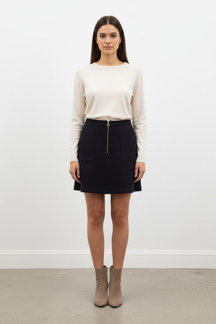 Jupe Courte Bleue - Taille L/40