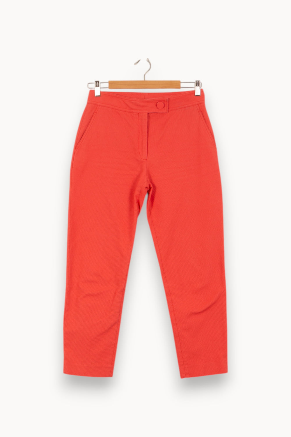 Pantalon Rose - Taille M/38 de la marque Tara Jarmon | PARAD49993 - Vendu par Paradigme - Image 2