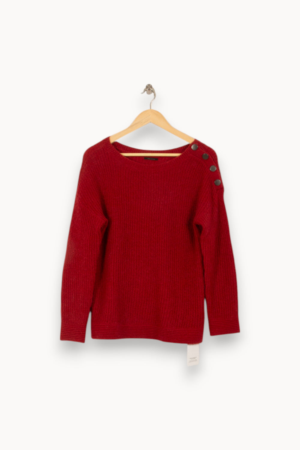 Pull Rouge - Taille M/38 de la marque IKKS | PARAD49995 - Vendu par Paradigme - Image 2
