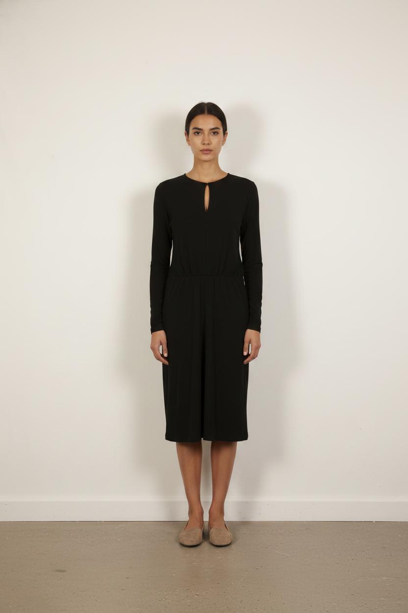 Robe Midi Noire - Taille XS/34