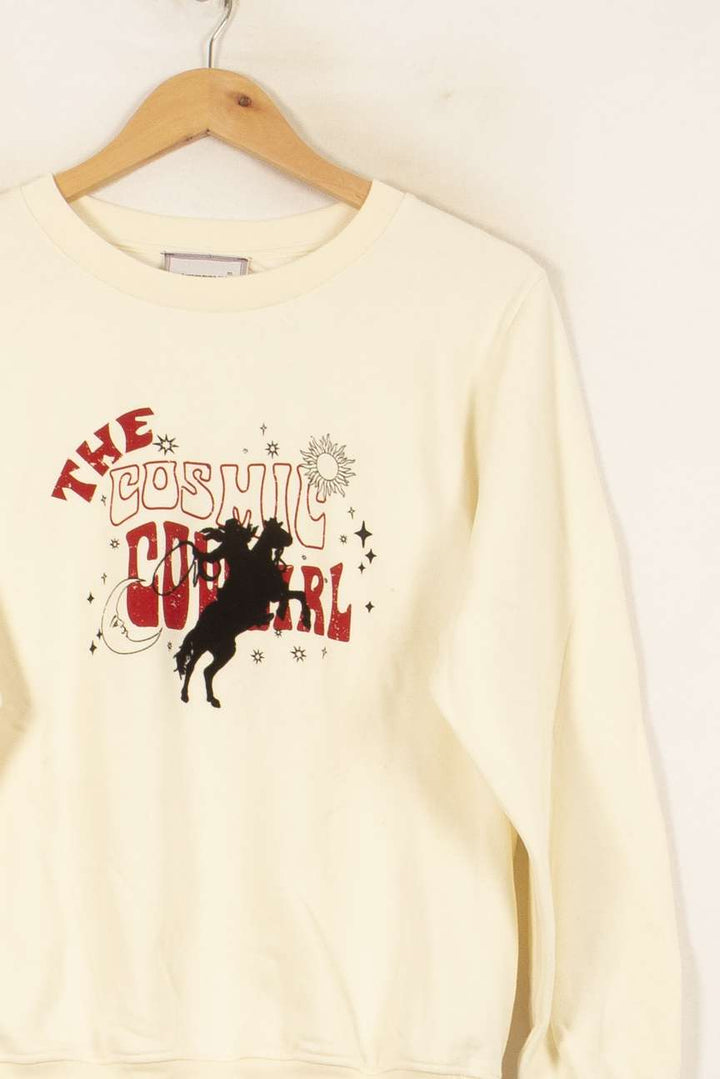 Sweatshirt Beige - Taille S/36 de la marque Imprevu | PARAD50013 - Vendu par Paradigme - Image 3
