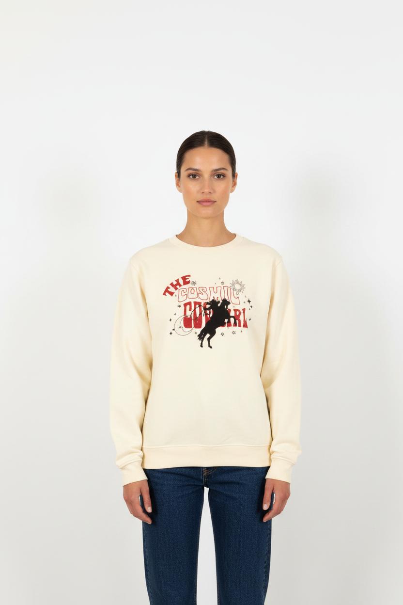Sweatshirt Beige - Taille S/36
