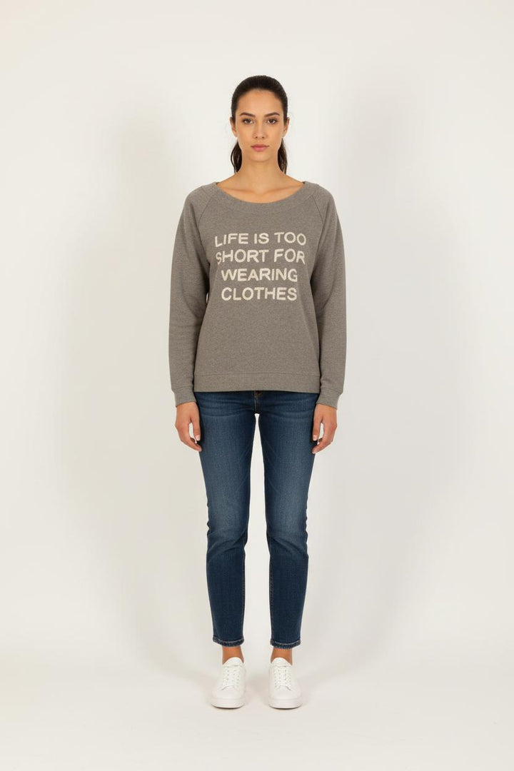 Sweat Gris - Taille S/36