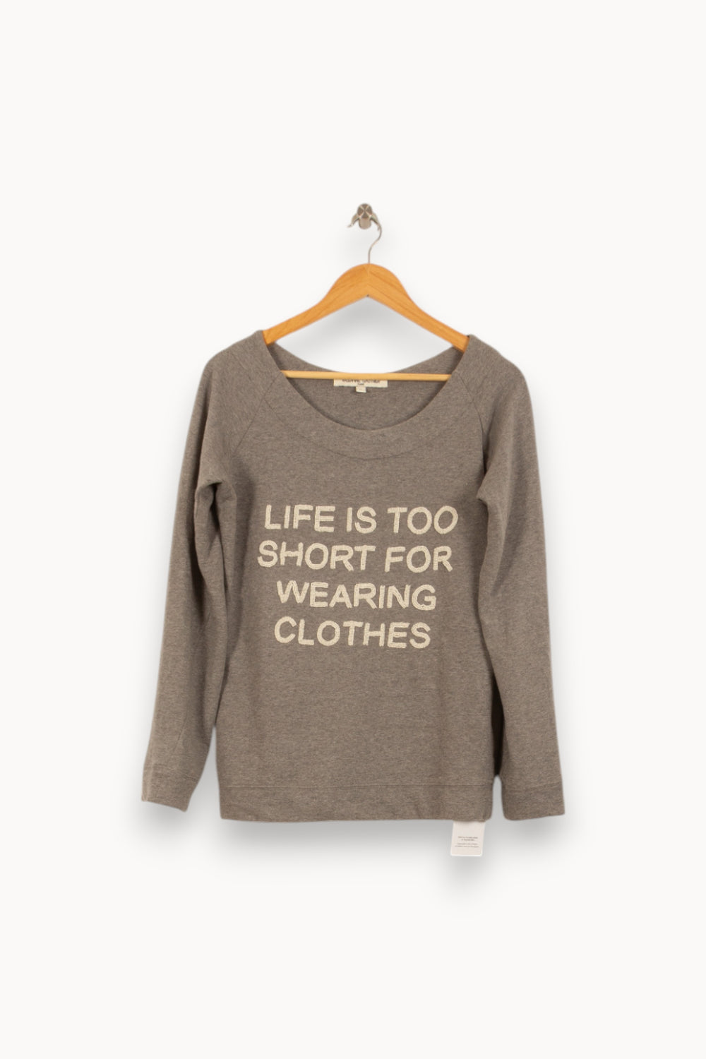 Sweat Gris - Taille S/36 de la marque Valentine Gauthier | PARAD50033 - Vendu par Paradigme - Image 2
