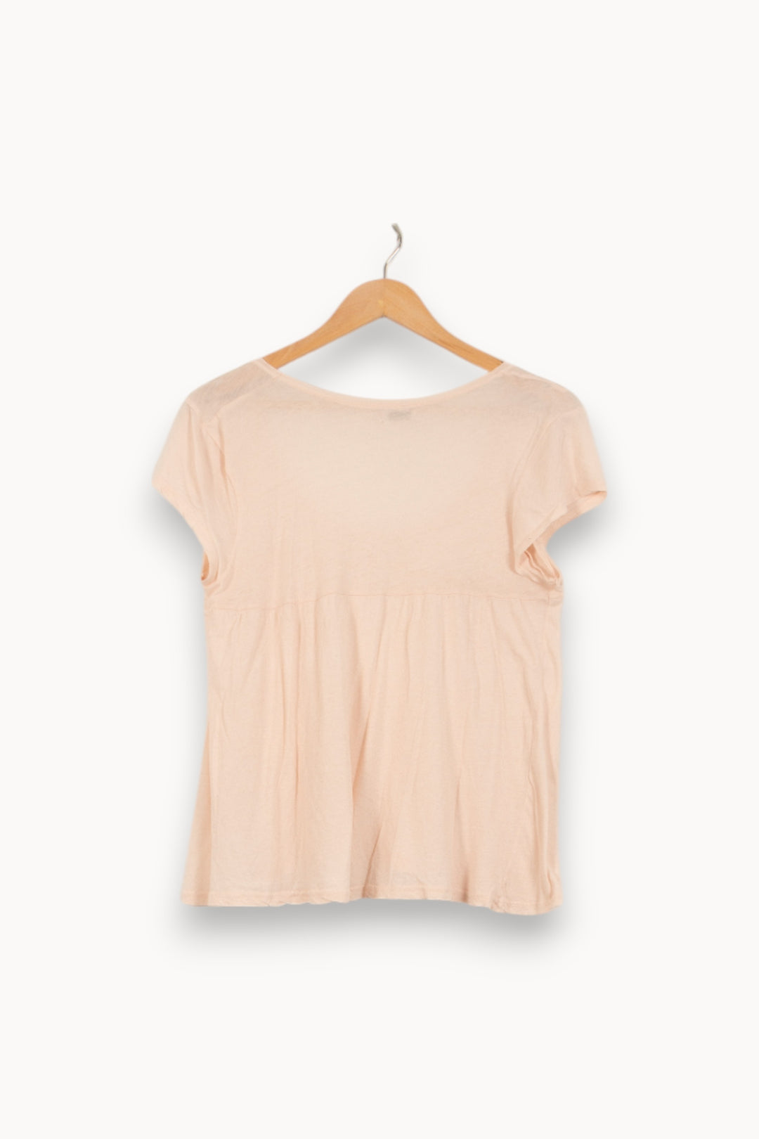 Tee-shirt Rose - Taille M/38 de la marque American Vintage | PARAD50040 - Vendu par Paradigme - Image 4