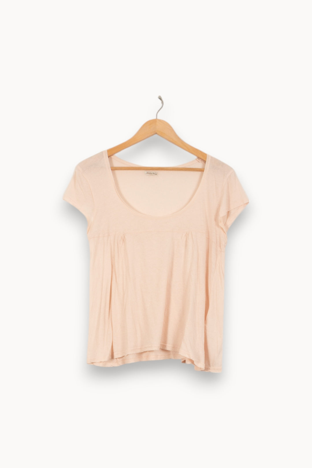 Tee-shirt Rose - Taille M/38 de la marque American Vintage | PARAD50040 - Vendu par Paradigme - Image 2