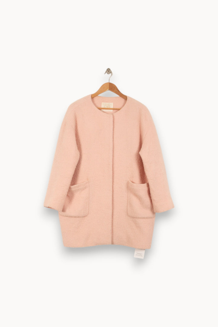 Manteau Rose - Taille M/38 de la marque Des petits hauts | PARAD50042 - Vendu par Paradigme - Image 2