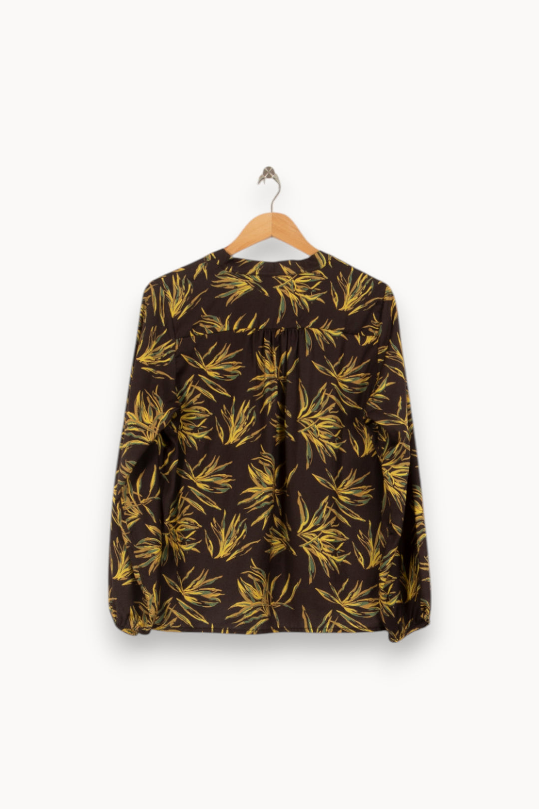 Blouse Noire et Jaune - Taille XL/42 de la marque La Fée Maraboutée | PARAD50047 - Vendu par Paradigme - Image 4