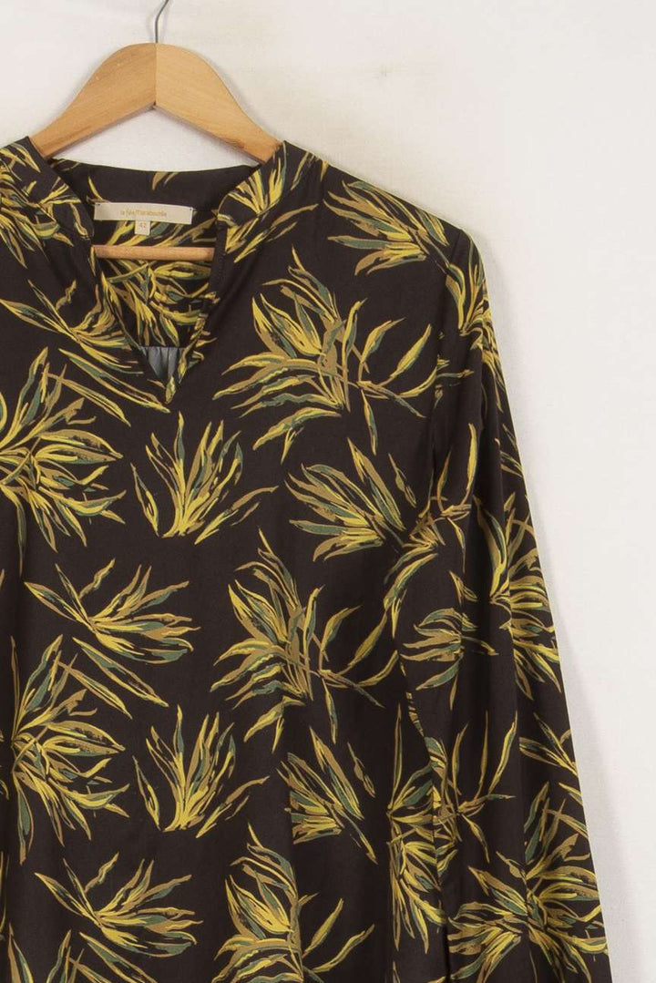 Blouse Noire et Jaune - Taille XL/42 de la marque La Fée Maraboutée | PARAD50047 - Vendu par Paradigme - Image 3