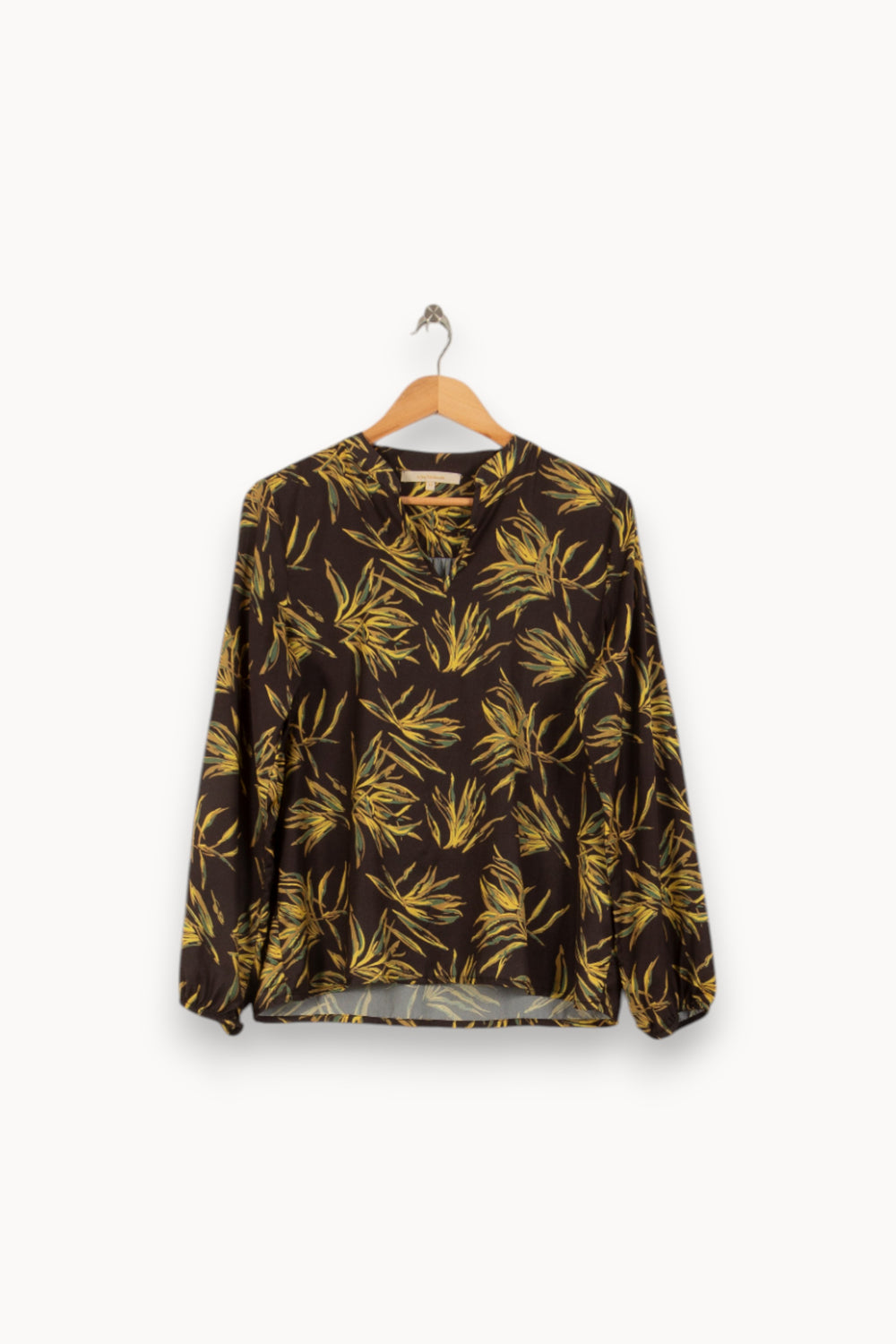 Blouse Noire et Jaune - Taille XL/42 de la marque La Fée Maraboutée | PARAD50047 - Vendu par Paradigme - Image 2