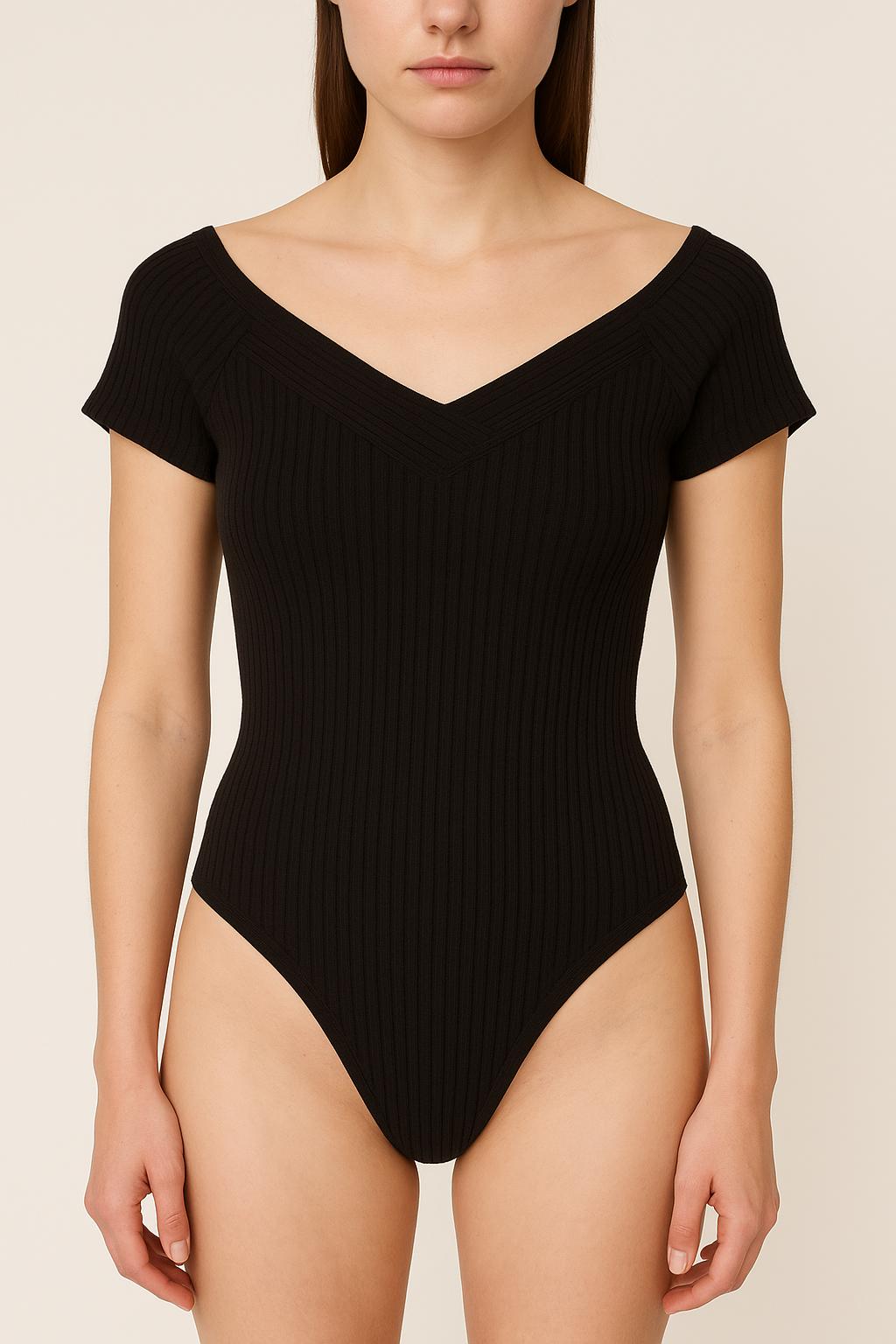 Body Noir - Taille XS/34 de la marque ba&sh | PARAD50052 - Vendu par Paradigme - Image 1